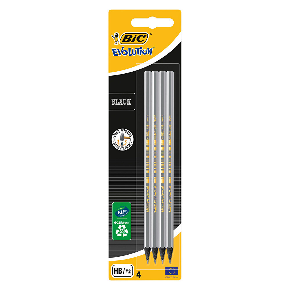Bic Eco Black Kurşun Kalem 4'lü Kurşun (Ahşap) Kalem Fiyatı