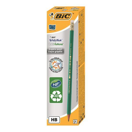 Bic Eco Evolution 655 HB Silgili Kurşun Kalem