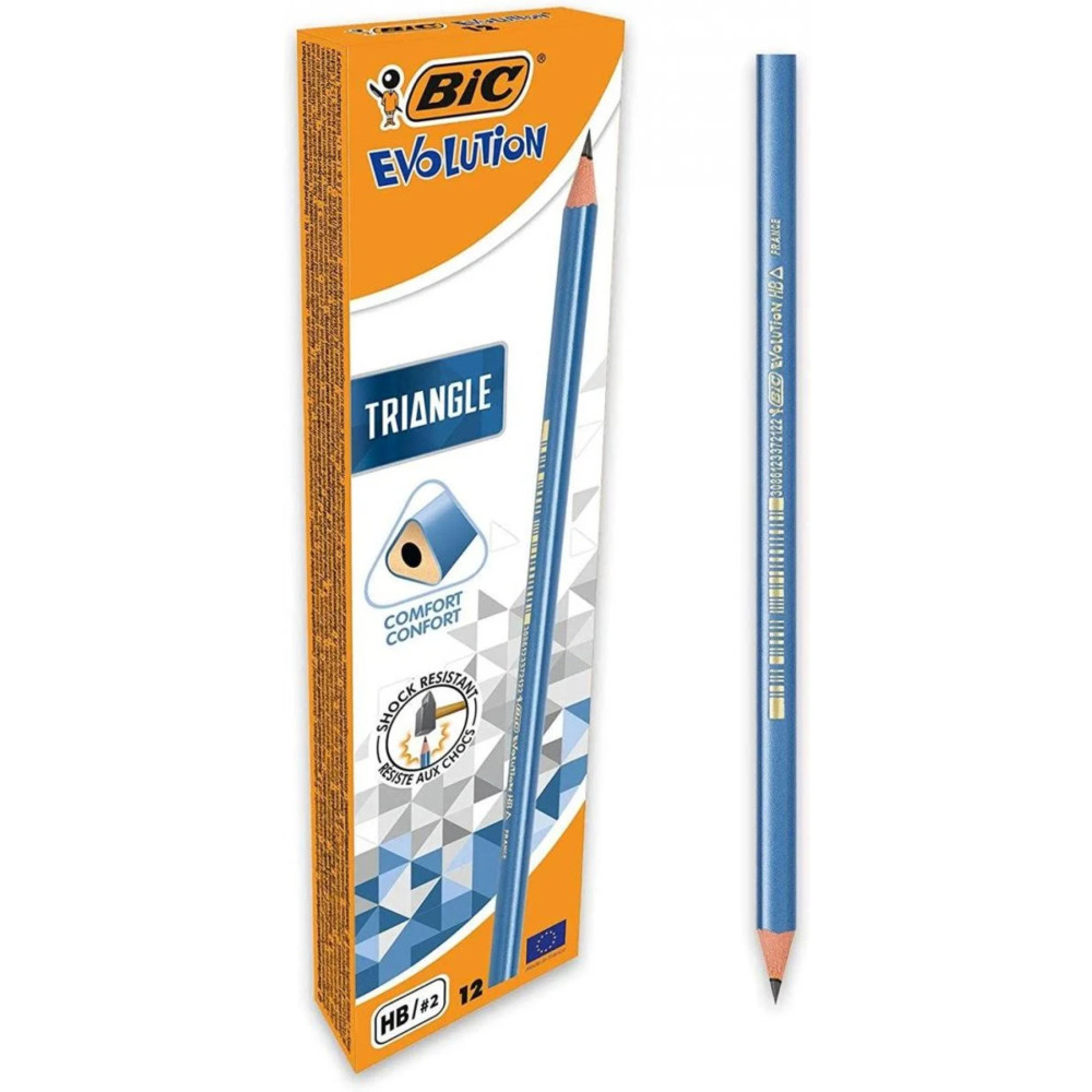 Bic Evolution Üçgen Hb Kurşun Kalem 12li Kutu Mavi / 964845 Kurşun (Ahşap) Kalem Fiyatı
