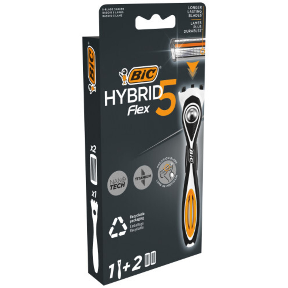 Bic Flex 5 Hybrid Erkek Tıraş Bıçağı 1 Sap + 2 Başlık 5 Bıçak Tıraş Bıçağı ve Yedekleri Fiyatı