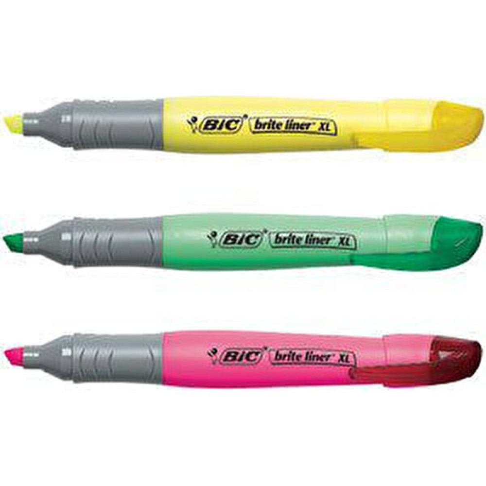 Bic Highlighter Pembe Xl Fosforlu Kalem Fosforlu Kalem Fiyatı