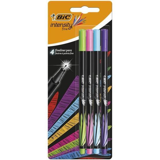 Bic Intensity 4'lü Blister Keçe Karışık Renk Uçlu Kalem