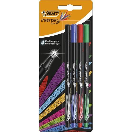 Bic Intensity 4'lü Blister Keçe Karışık Renk Uçlu Kalem