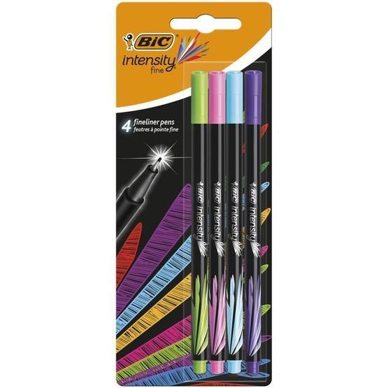 Bic Intensity 4'lü Blister Keçe Karışık Renk Uçlu Kalem