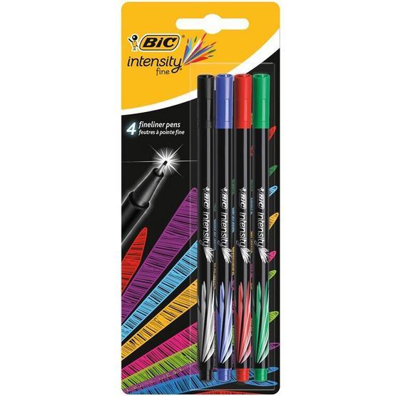Bic Intensity 4'lü Blister Keçe Karışık Renk Uçlu Kalem