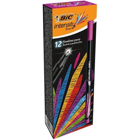 Bic Intensity Fine Liner 12'li Vişne Kutu Keçe Uçlu Kalem Keçe Uçlu Kalem Fiyatı