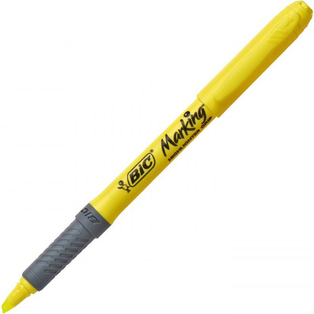 Bic Marking Grip Fosforlu Kalem Sarı Renk Fosforlu Kalem Fiyatı