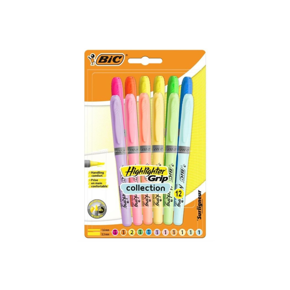 Bic Marking Hıghlıghter Kalem Pastel 12 Renk Fosforlu Kalem Fiyatı