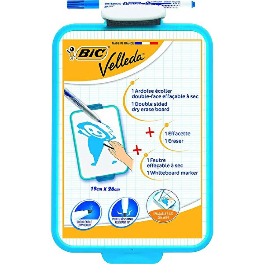 Bic Mini Beyaz Yazı Tahtası 1218 + Kalem 1721 + Silgi - Turkuaz Yazı Tahtası Kalemi Fiyatı