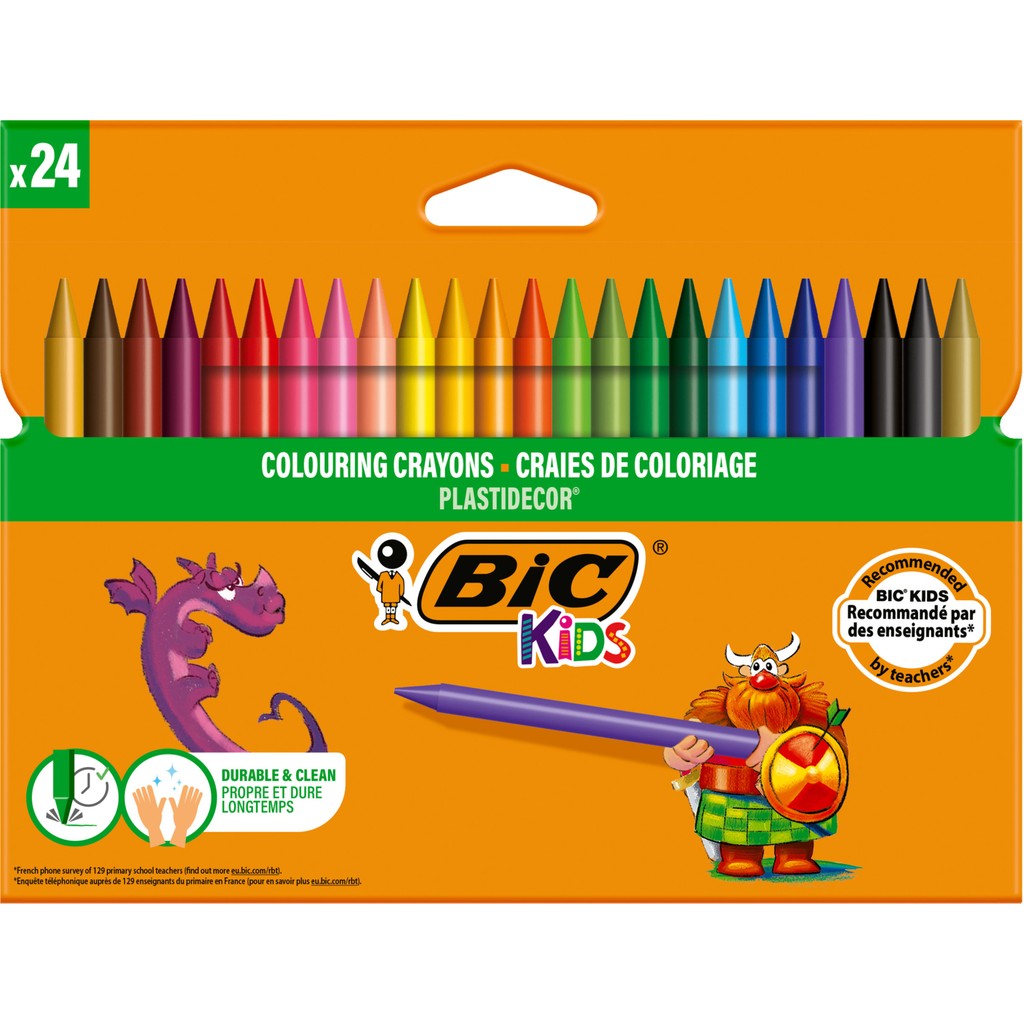 Bic Plastıdecor 24 Renk Pastel Boya 8297722 Pastel Boya Fiyatı