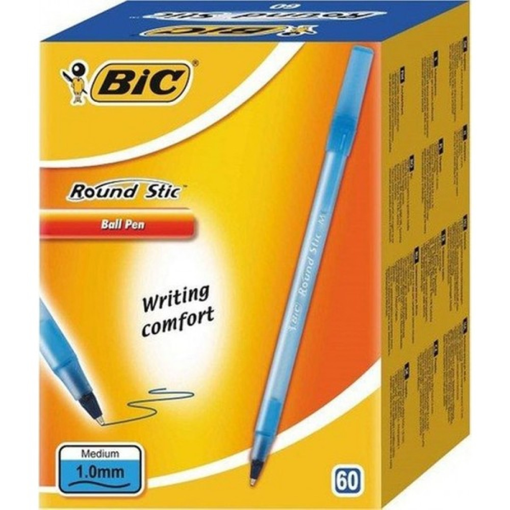 Bic Round Stick Tükenmez 120'li Kalem-Mavi Tükenmez Kalem Fiyatı