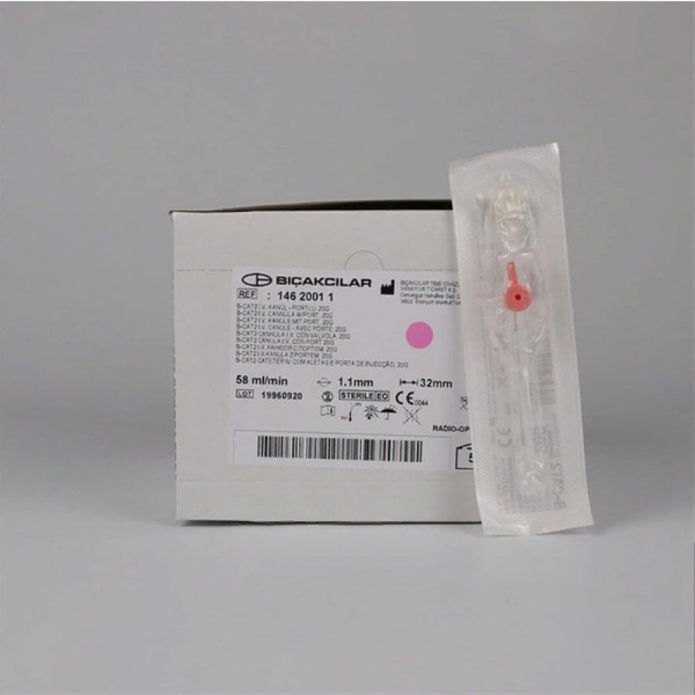 Bıçakcılar Branül (Intraket) Pembe (20g) 50 Adet Fsm Medikal Oto Boyaları Fiyatı