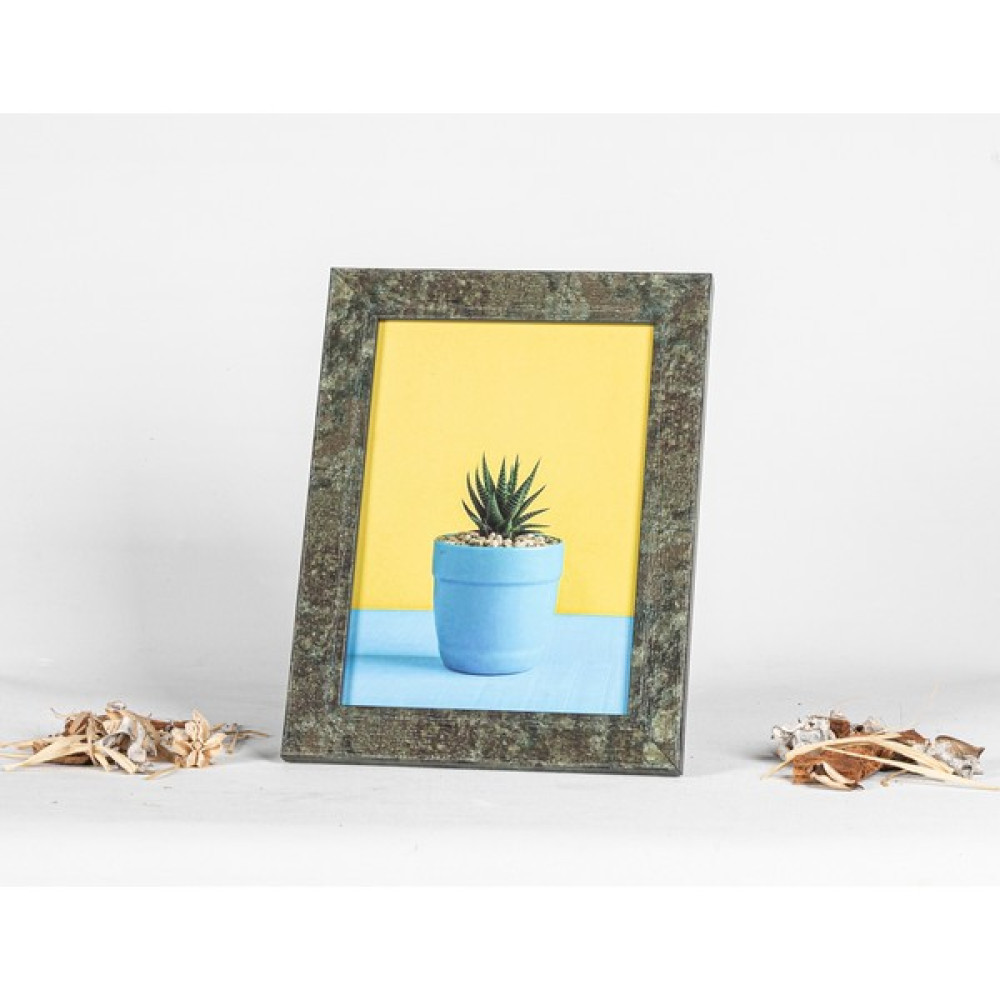 Bicanzade Masaüstü Dekoratif Resim & Fotoğraf Çerçevesi Desenli Yeşil Çerçeve 13 x 18CM. - 13 x 18 cm Resim & Fotoğraf Çerçevesi Fiyatı