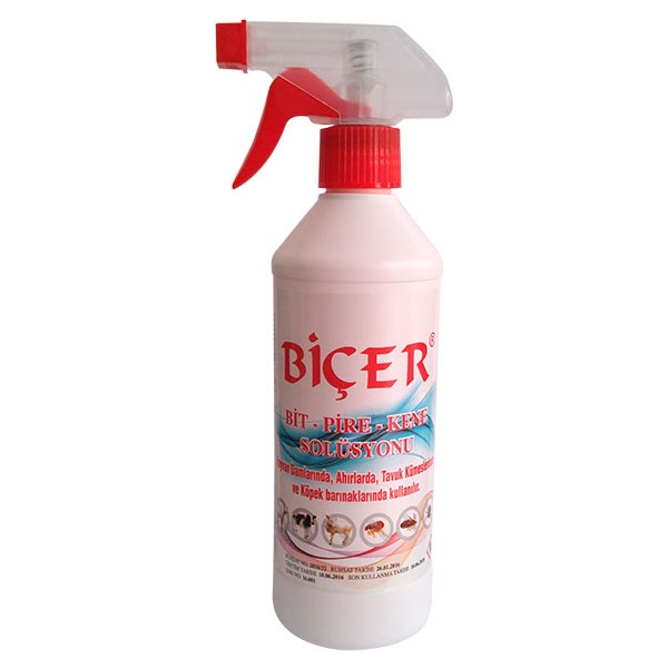 Biçer Bit-Pire-Kene - Sprey 500 Ml Diğer Fiyatı