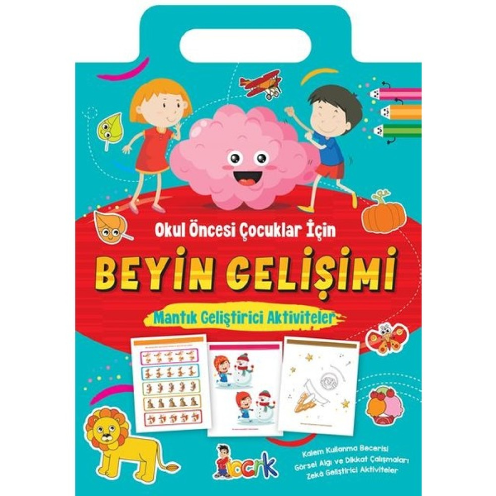 Bıcırık Yayınları Bıcırık Çocuk Yayınları Okul Öncesi Çocuklar Için Beyin Gelişimi Mantık Geliştirici Aktiviteler 4-5 Yaş Okul Öncesi Eğitici & Öğretici Kitaplar Fiyatı