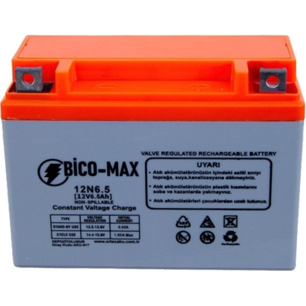 Bico-Max 12N6.5 Benzinli Motor Aküsü Akü Fiyatı