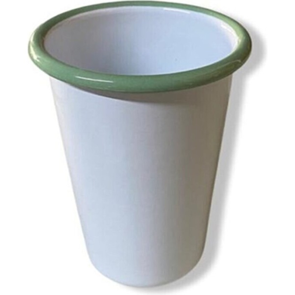 Bidoluraf Beyaz Emaye Küçük Konik 250ML Fincan / Bardak / Kahve Takımı Fiyatı