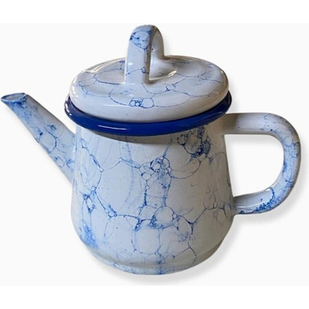 Bidoluraf Mavi Emaye Demlik Küçük Boy 500ML Çay / Çaydanlık Setleri Fiyatı