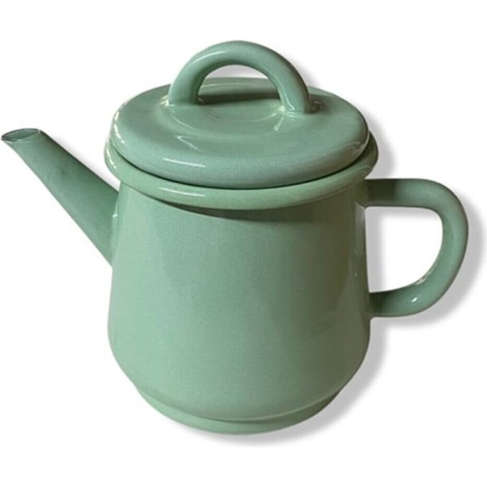 Bidoluraf Yeşil Emaye Demlik Küçük Boy 500ML Çay / Çaydanlık Setleri Fiyatı