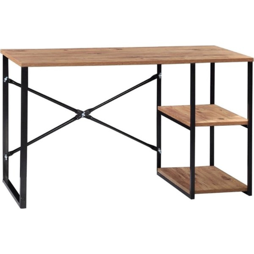Bieylül Atlantik Çam Çalışma Masası - Y: 72 cm D: 60 cm G: 120 cm - Ceviz Çalışma Masası Fiyatı