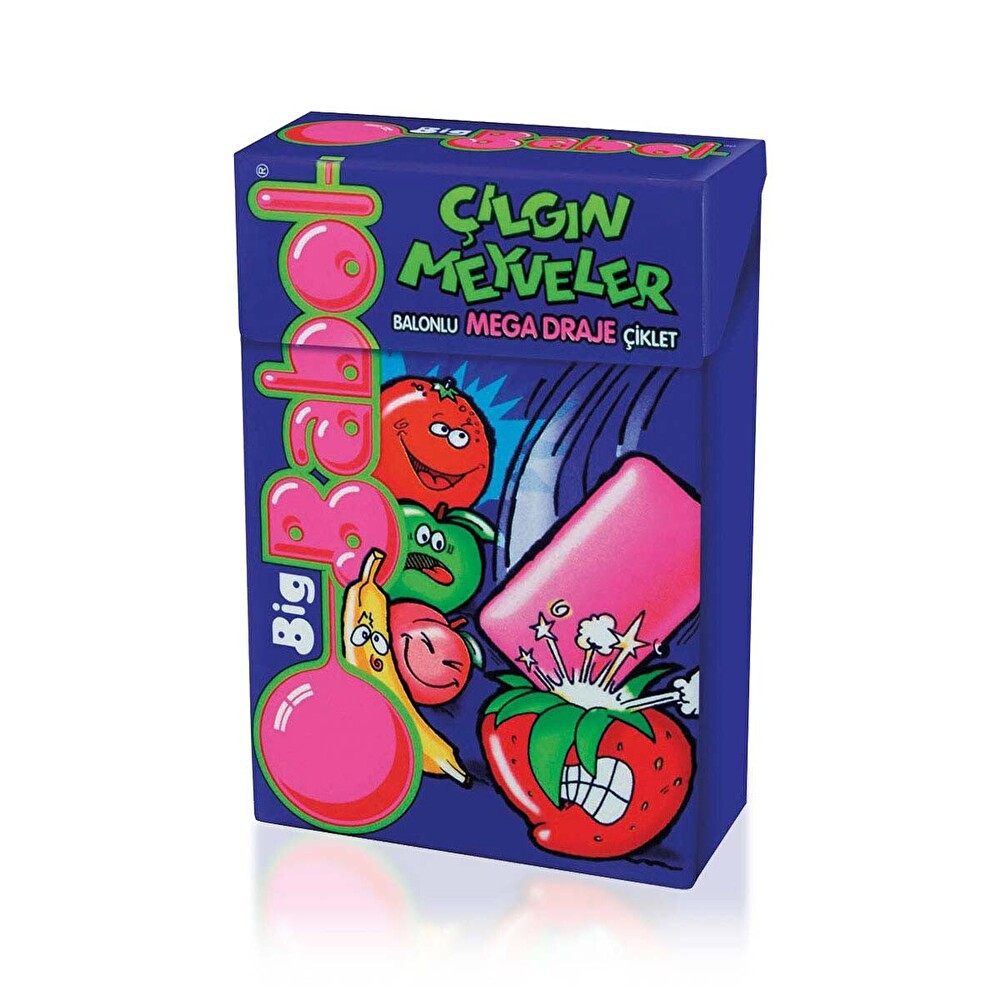 Big Babol Çılgın Meyveler Sakız Karışık Meyve Aromalı 36 G Şekerleme Sakız Fiyatı