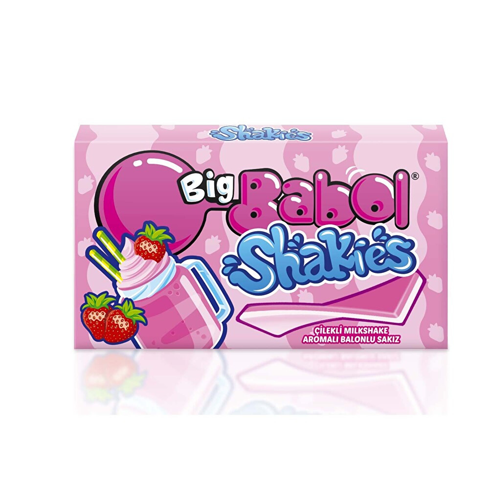 Big Babol Shakies Çilek Aromalı Sakız 26 g Şekerleme Sakız Fiyatı
