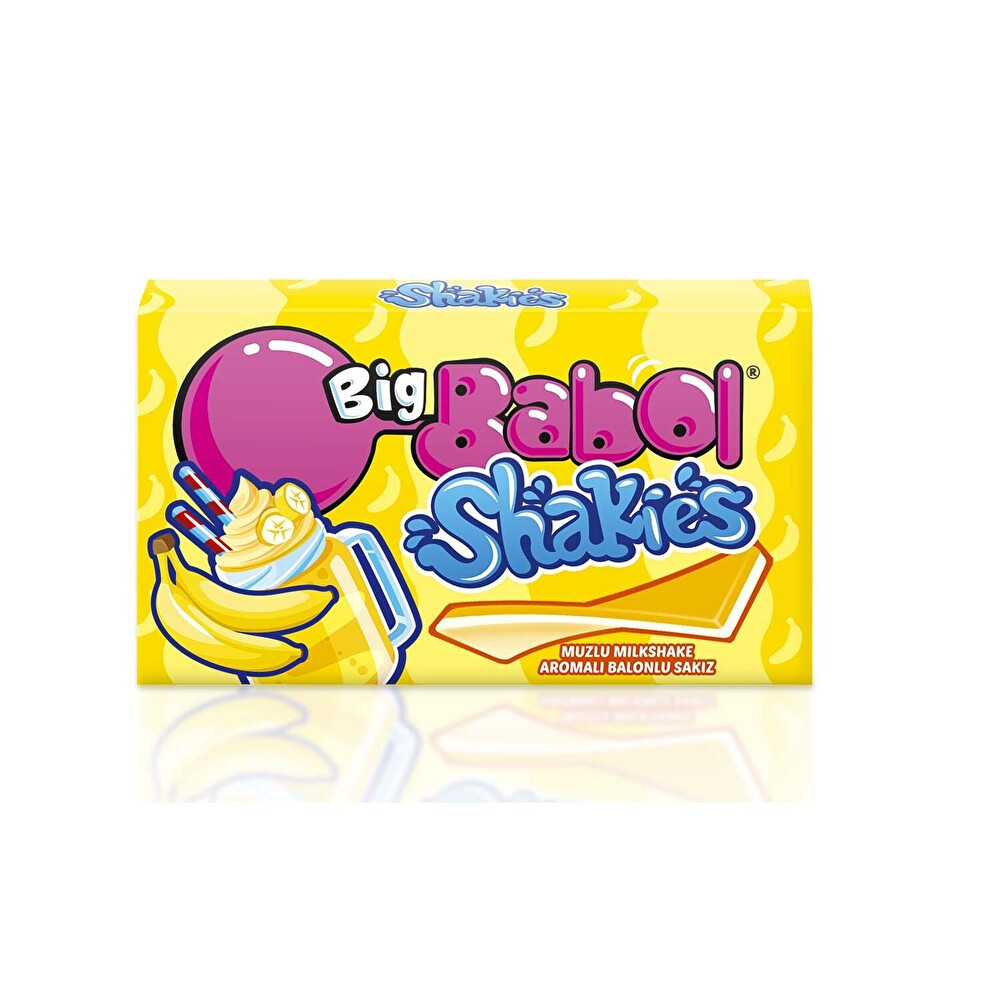 Big Babol Shakies Muz Aromalı Sakız 26 g Şekerleme Sakız Fiyatı