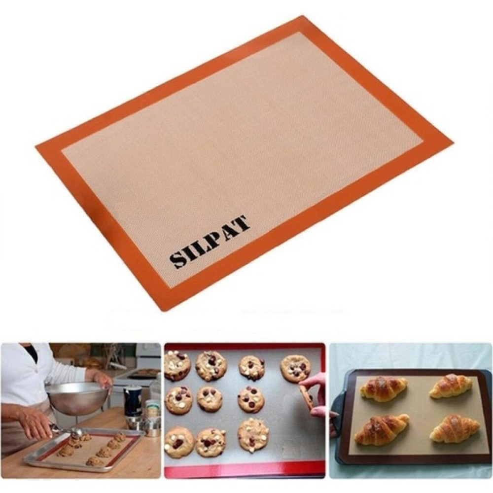 Big Bavul Fırın Silikon Silpat Pişirme Hamur Açma Matı Yanmaz 40 x 30 cm Kek Kalıpları Fiyatı