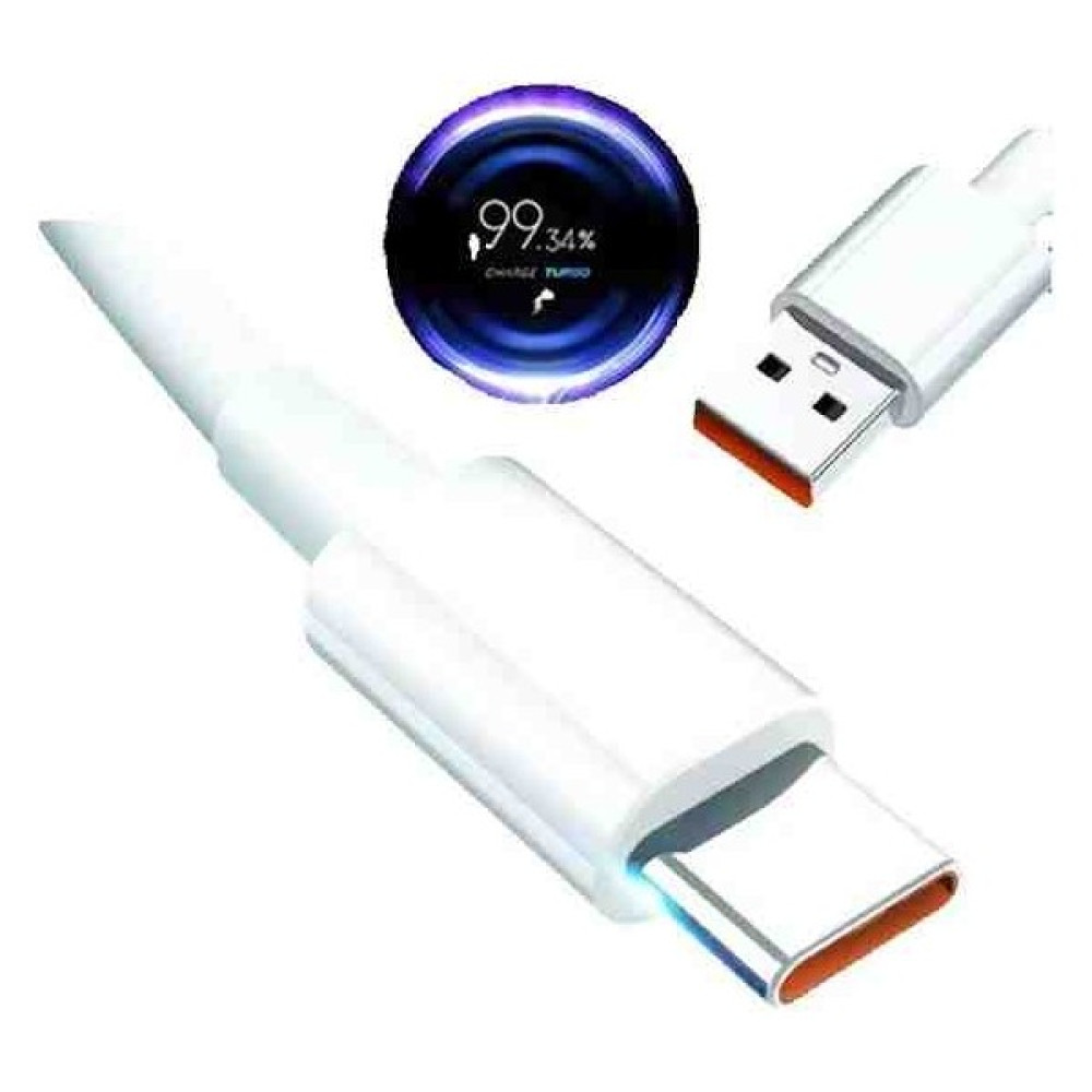 Big Cleve Xiaomi Mi 6a Turbo USB Type C Şarj Kablosu - Beyaz Cep Telefonu Şarj Cihazı Fiyatı