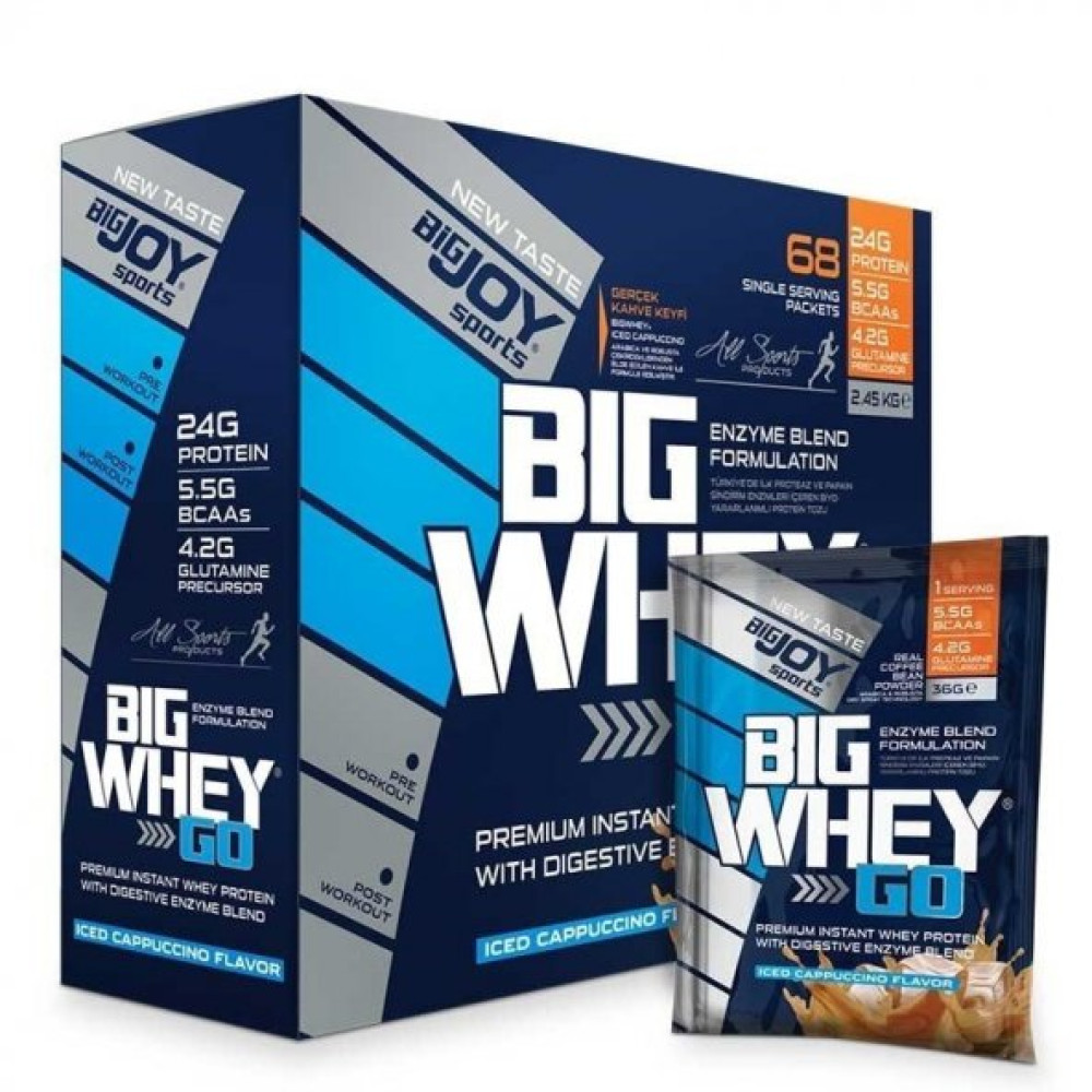 Big Joy Big Whey Go Protein 2070 Gr 68 Sase (Aroma Seceneklı) Protein Tozları Fiyatı