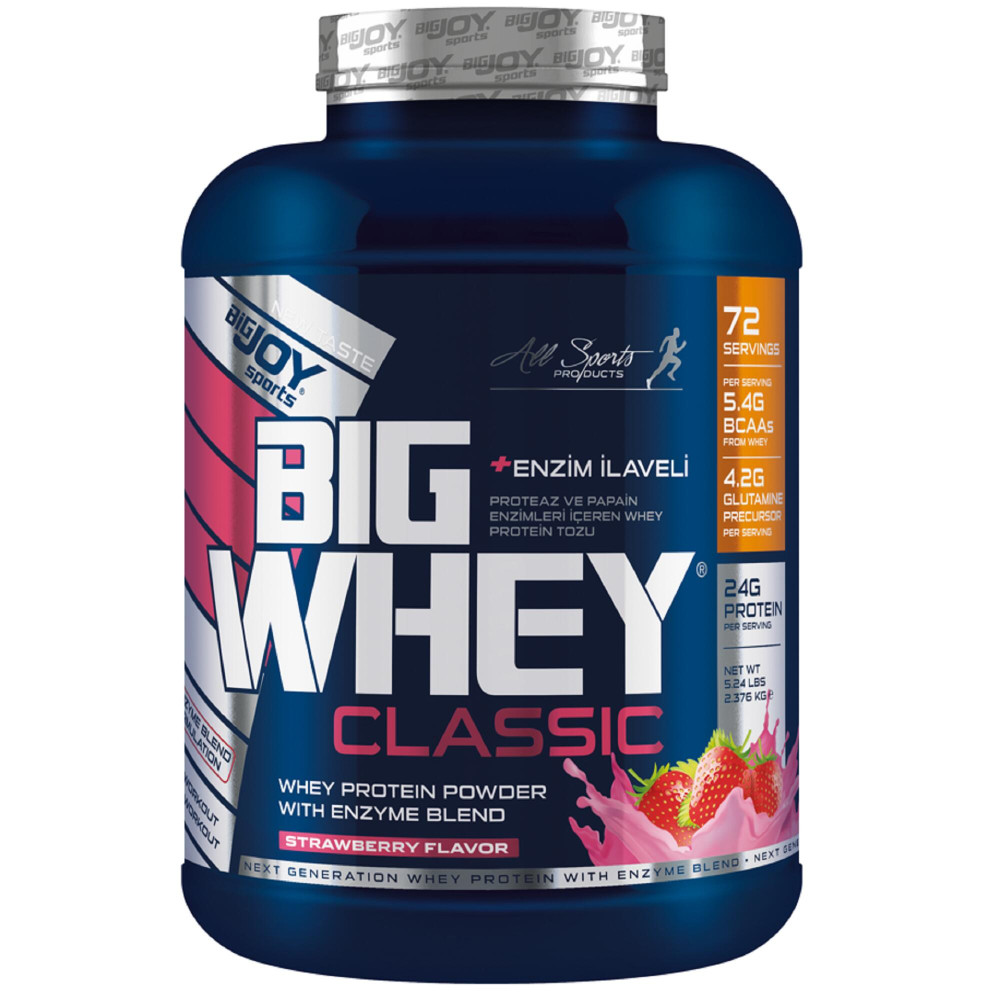 Big Joy Bigjoy Big Whey Classic Protein Tozu - Çilek - 2.4 Kg Protein Tozları Fiyatı