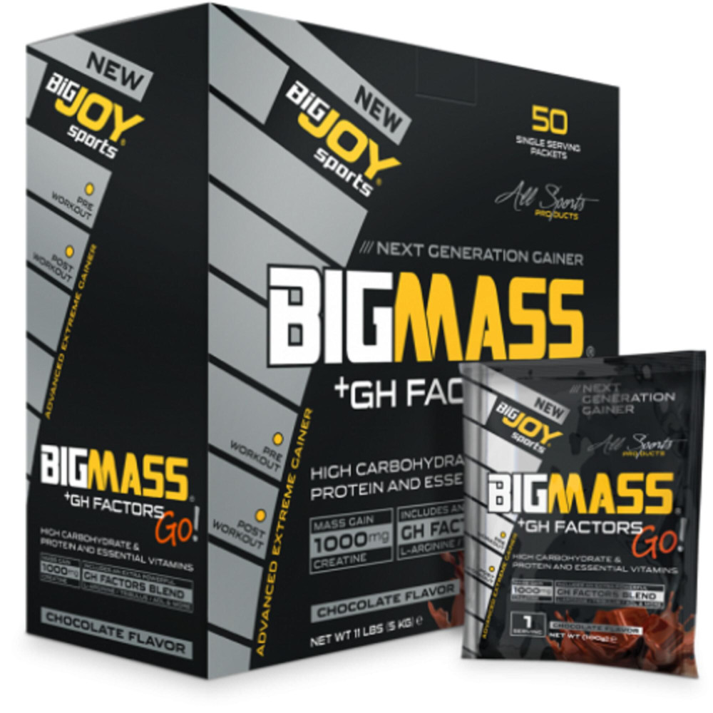 Big Joy Bigjoy Bigmass Gh Factors Gainer + Creatine - Çikolata - 100G (Tek Kullanımlık) Amino Asit Fiyatı