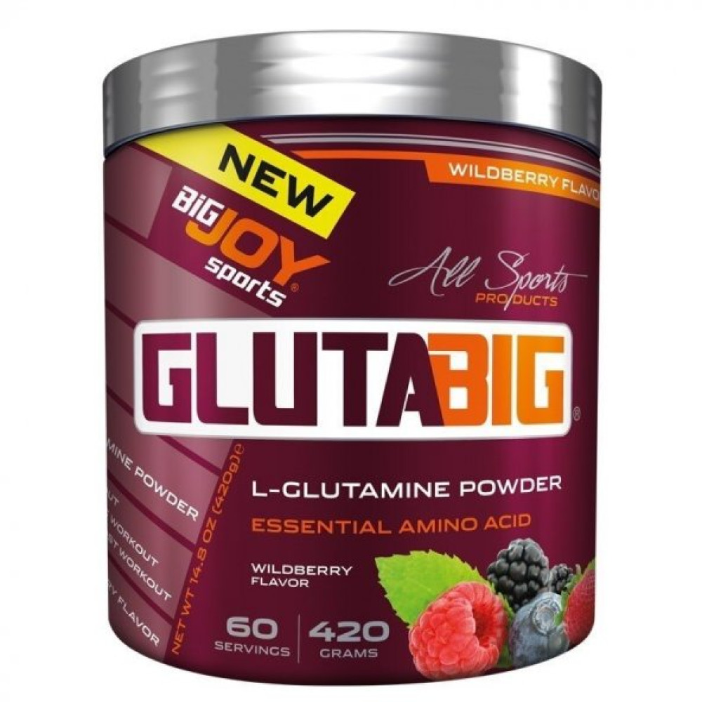 Big Joy Gluta Big % 100 Glutamine Powder 420 Gr + Hediye (Aroma Seceneklı) Amino Asit Fiyatı