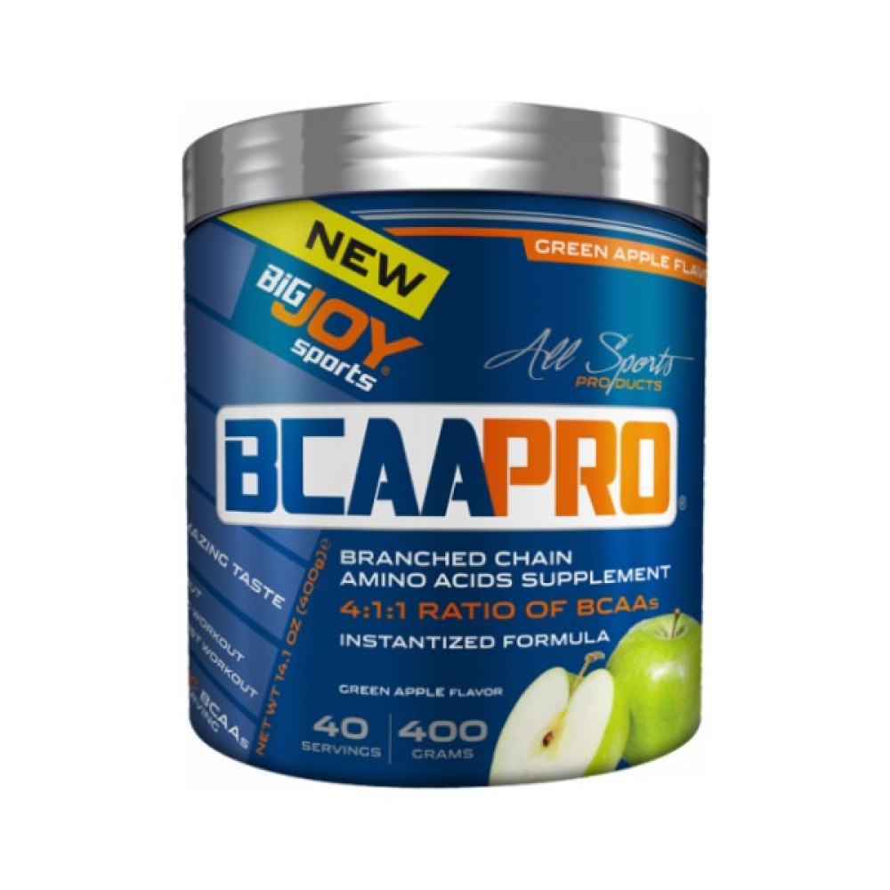 Big Joy Sports Bcaa Pro Yeşil Elma 400 Gr Amino Asit Fiyatı