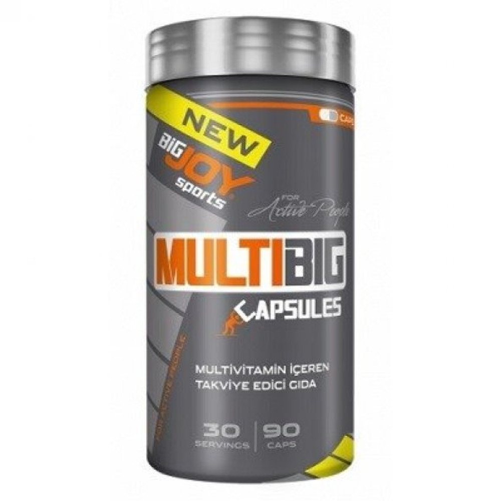 Big Joy Sports Multibig Vitamin Mineral 90 Kapsul + Ayni Gun Kargo Sporcu Besinleri Fiyatı