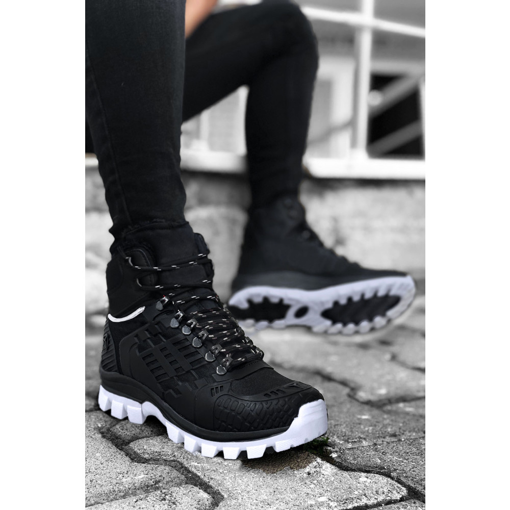 BIG KING Siyah Beyaz Su Geçirmez Outdoor Trekking Bot 39 Beden Kadın Botları Fiyatı