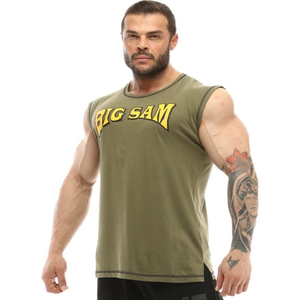 Big Sam Haki Kolsuz Antrenman Tişörtü Big Sam 2044 - L Oto Boyaları Fiyatı