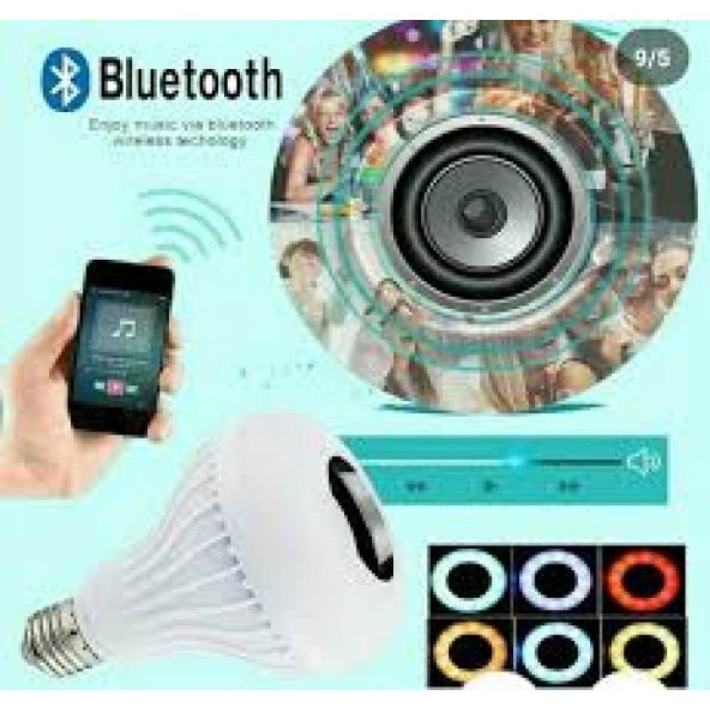 Bigem Muzik Calan Kumandali Renk Degistiren Bt- Ampul 12 Watt TV Aksesuarları Fiyatı