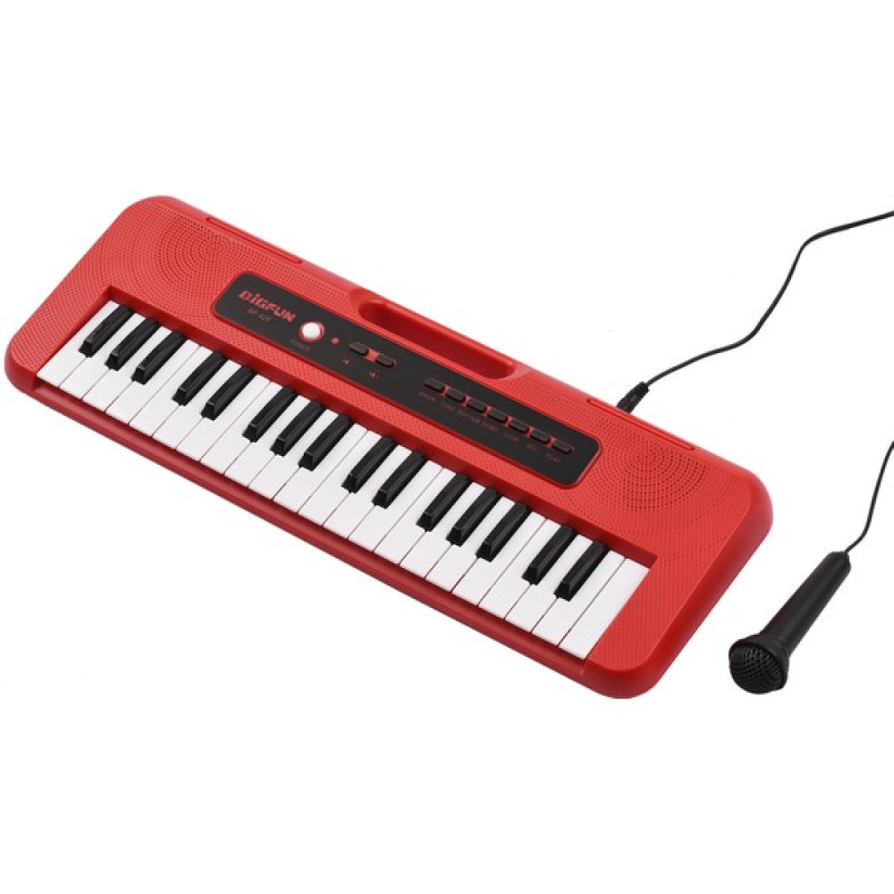 Bigfun Bigfun 37 Anahtar Çocuk Elektronik Piyano Mini Mikrofon (Yurt Dışından) - Kırmızı Eğitici Oyuncak Fiyatı