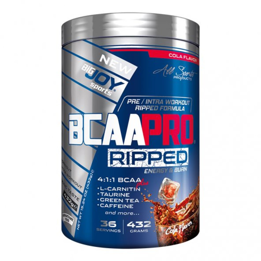 Bigjoy Bcaa Pro 4:1:1 Ripped 432 Gr Ozel Termojenik Karisim Bcaa, Karnitin Taurine Green Tea Caffein Amino Asit Fiyatı