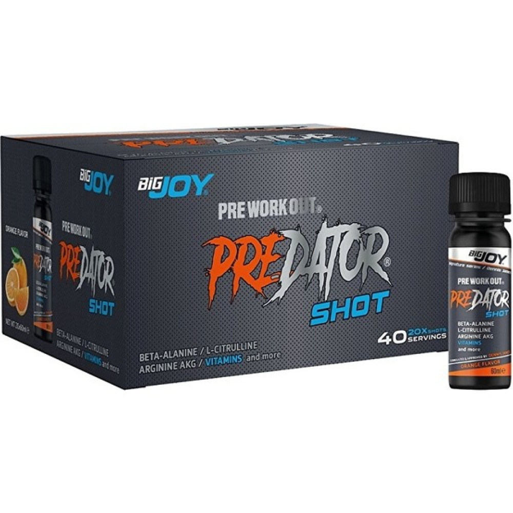 Bigjoy Big Joy Predator Shot 60 Ml X 20 Ampul - -- Amino Asit Fiyatı