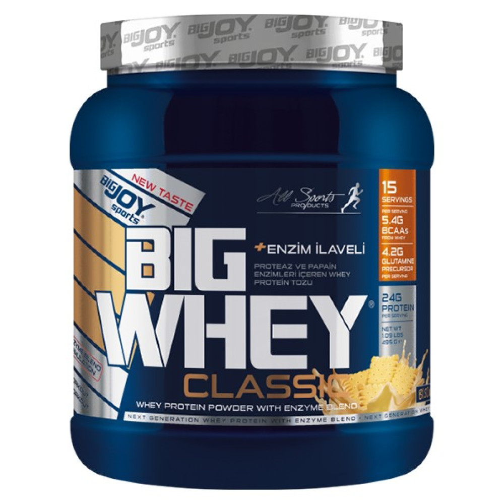 Bigjoy Big Whey Classic 495 gr - Bisküvi Aromalı Protein Tozları Fiyatı