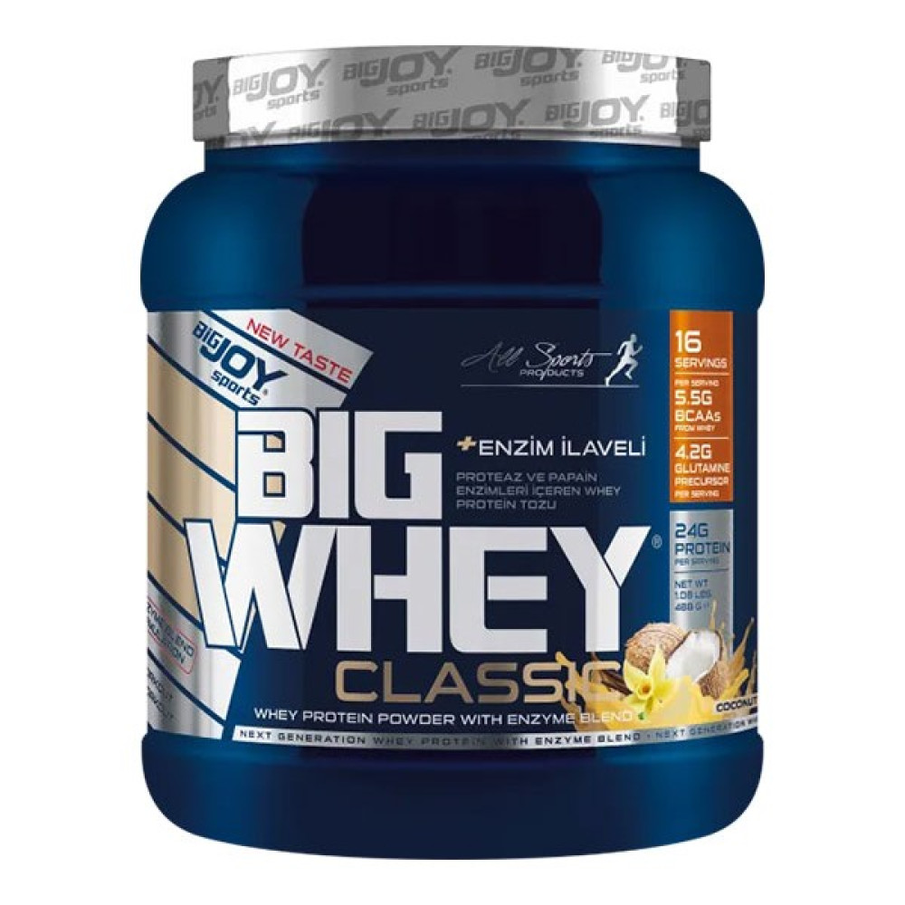 Bigjoy Big Whey Classic 495 gr - Hindistan Cevizi Vanilya Aromalı Protein Tozları Fiyatı