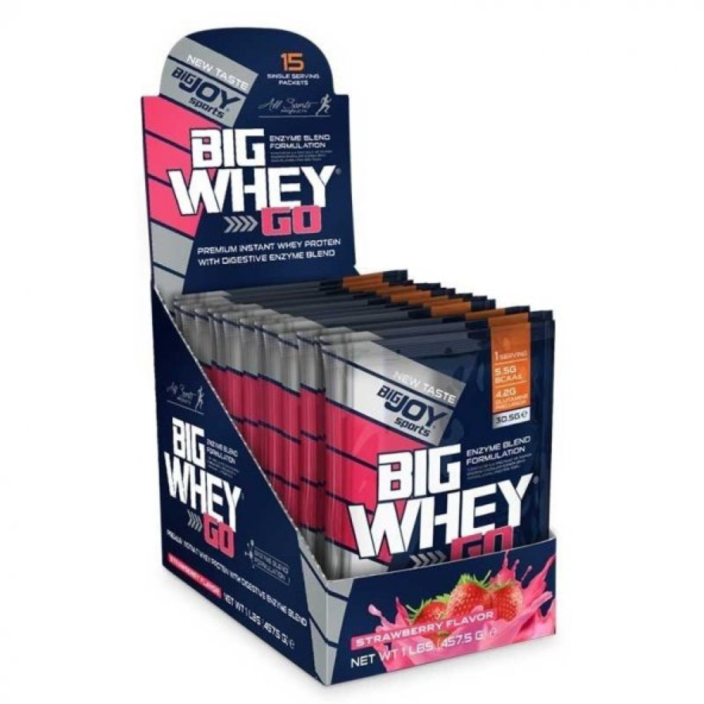 Bigjoy Big Whey Go Protein 458 Gr 15 Sase Cılek + Hedıye Protein Tozları Fiyatı