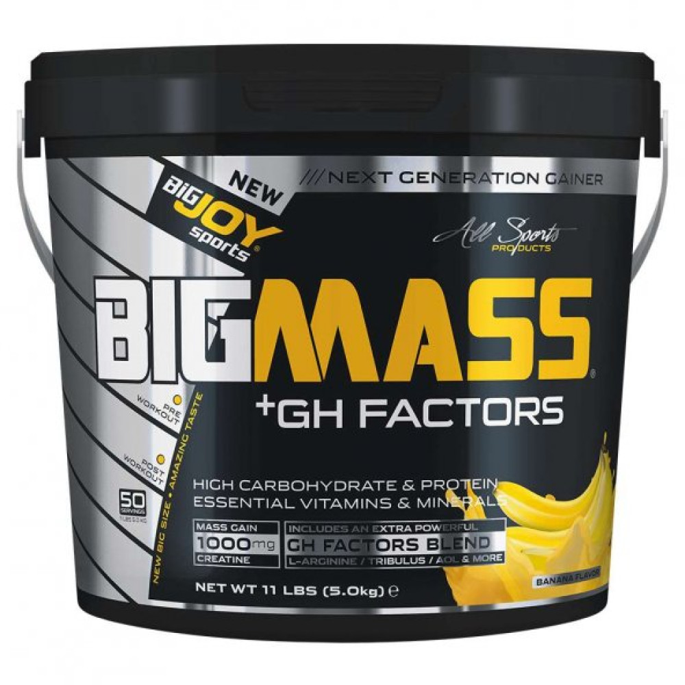 Bigjoy Bigmass Gh Factors Gainer 5000 Gr Karbonhidrat Tozu Muzlu Protein Tozları Fiyatı