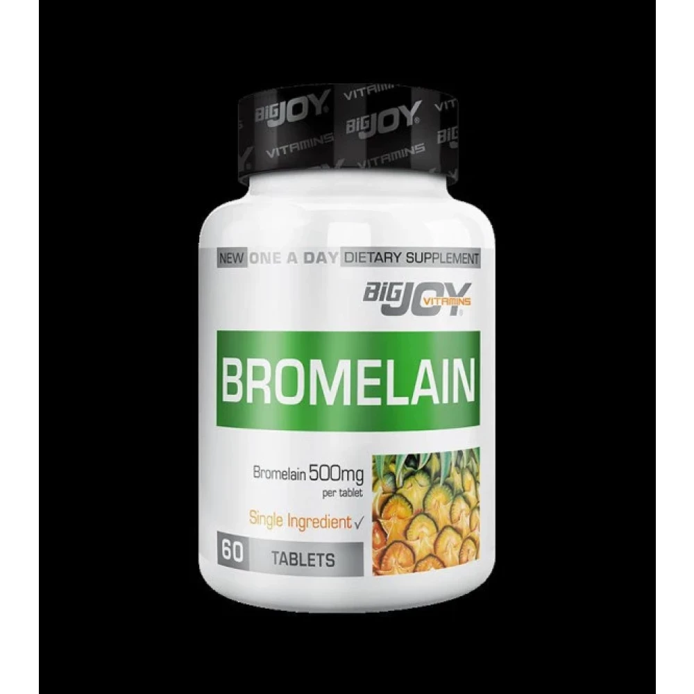 Bigjoy Bromelain 500 Mg 60 Tablet Kişisel Bakım Gereçleri Fiyatı