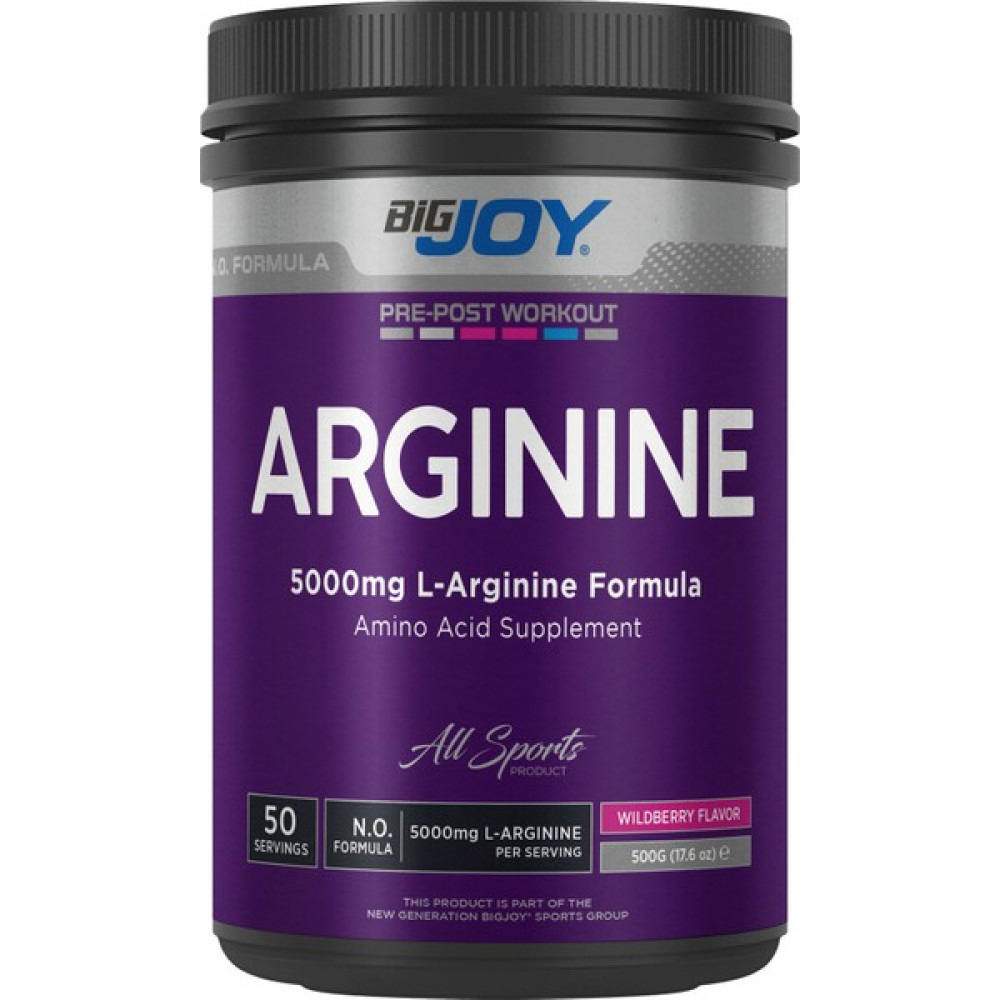 BigJoy L-Arginine Powder 500 Gr Orman Meyveli Amino Asit Fiyatı