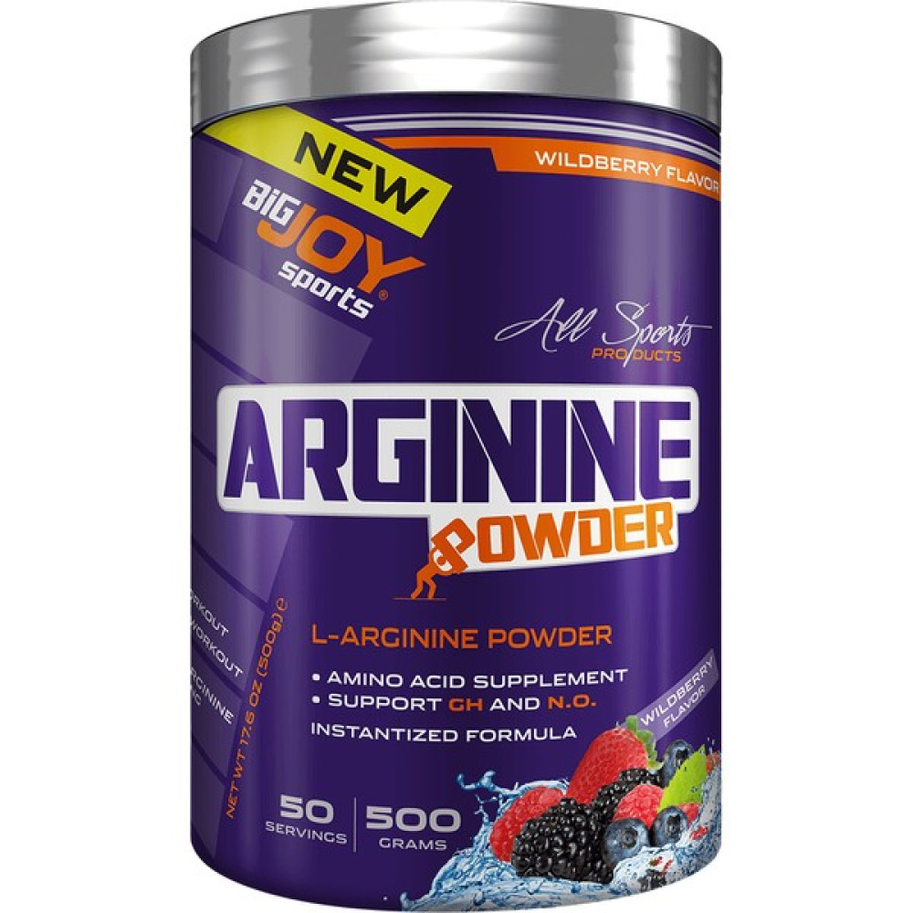 Bigjoy L-Arginine Powder 500gr Orman Meyveleri - -- Amino Asit Fiyatı