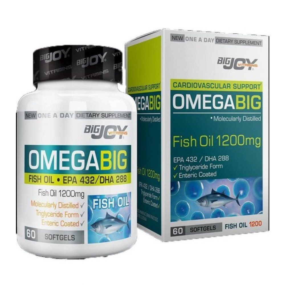 Bigjoy Omega Big 60 Softgel Kişisel Bakım Gereçleri Fiyatı