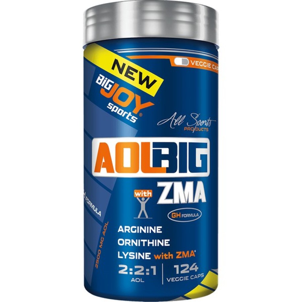 Bigjoy Sports Aol Big Zma 124 Kapsül Arjinin - Sade Amino Asit Fiyatı